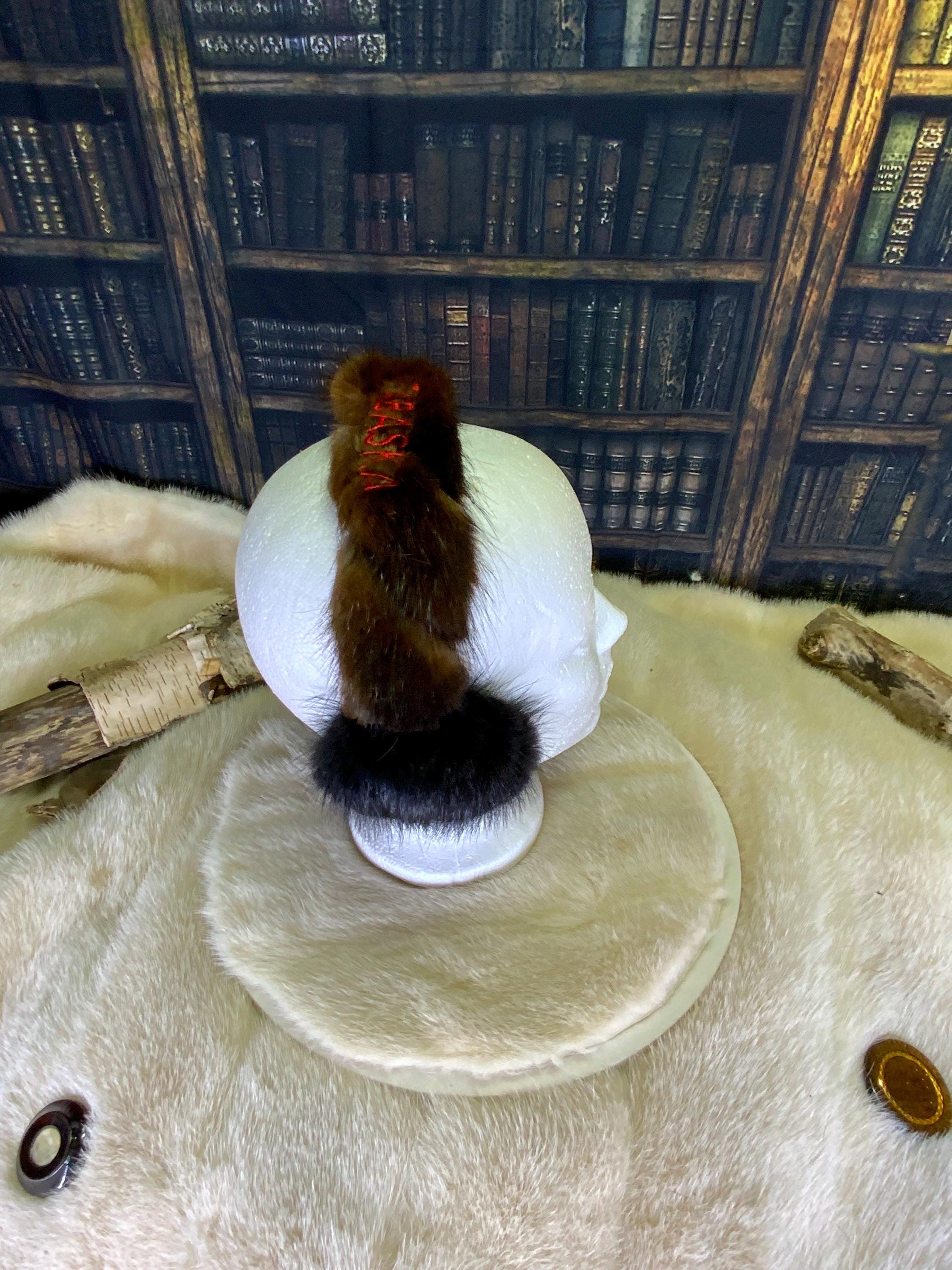 Cache-Oreilles tout en fourrure recyclée