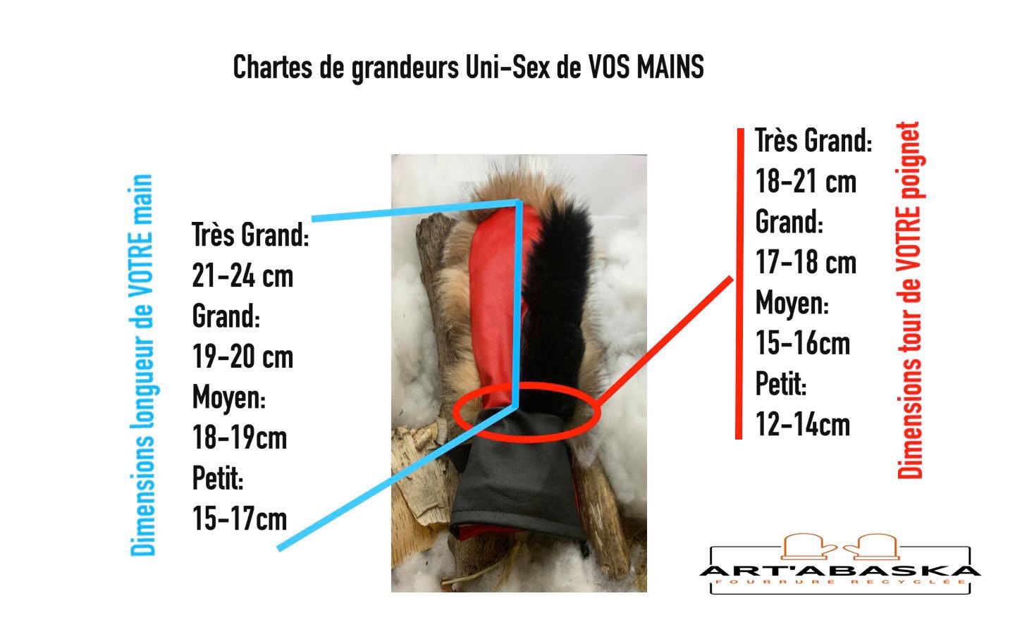 Mitaines Les Jeanne – Édition spéciale Bruins de Boston – cuir noir recyclé & fourrure – broderie unique – fait à la main Québec