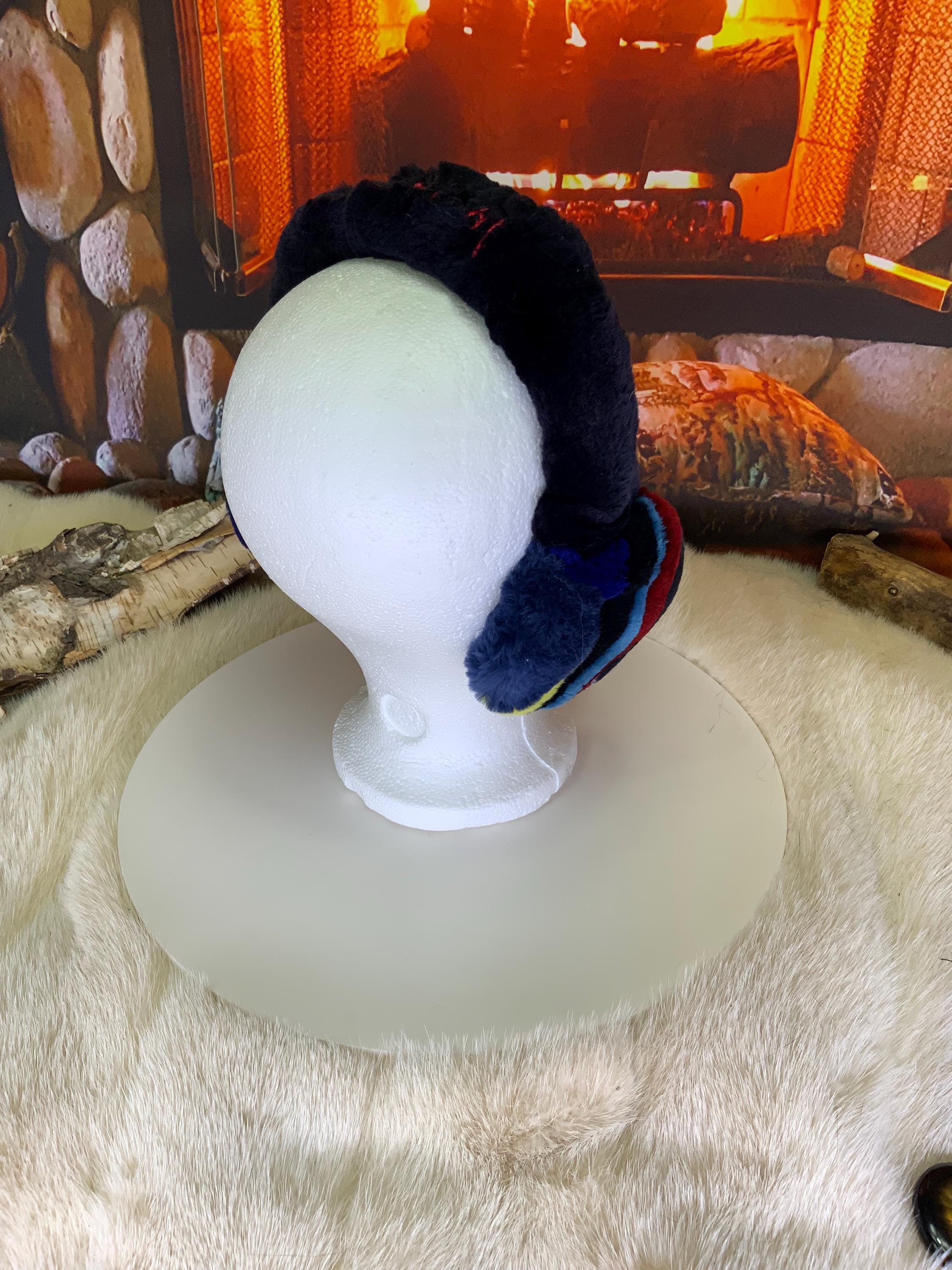 Cache-Oreilles tout en fourrure recyclée édition Cousue en l’annières