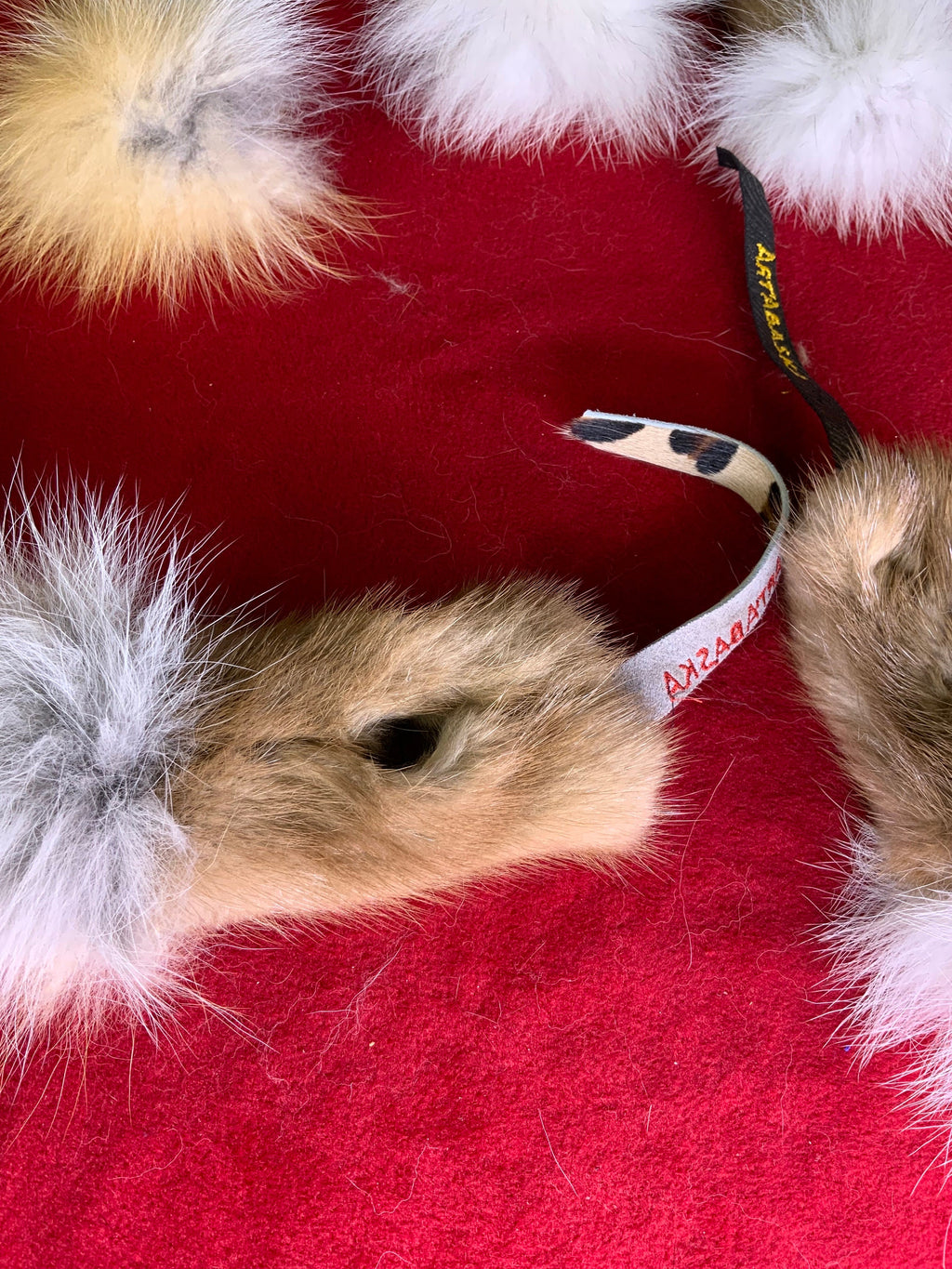 Jouet pour chat en fourrure recyclée