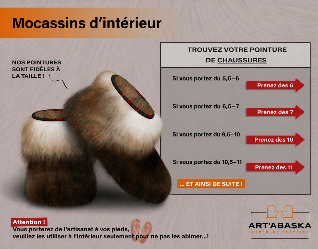 Mocassins d’intérieur Dorice – 8 femme – cuir de vache imprimé léopard, fourrure recyclée & semelle rouge, pièce unique faite à la main au Québec ✨🐆❤️