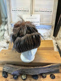 Tuque en fourrure recyclée