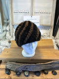 Tuque en fourrure recyclée vison