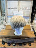 Tuque en fourrure de Vison recyclée