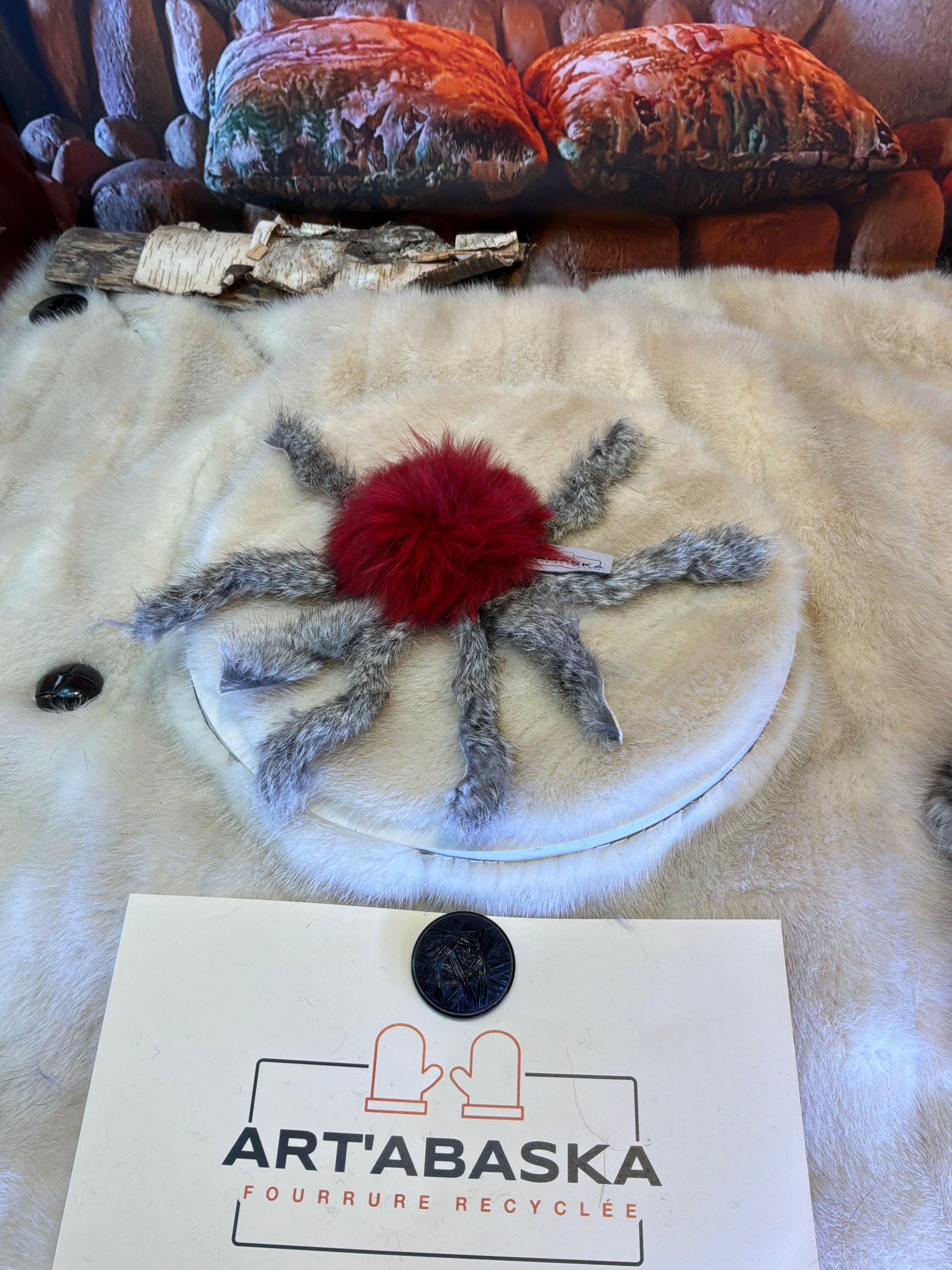 ArtAbaska Recycled Fur Cat Toys The Octo-Octopus