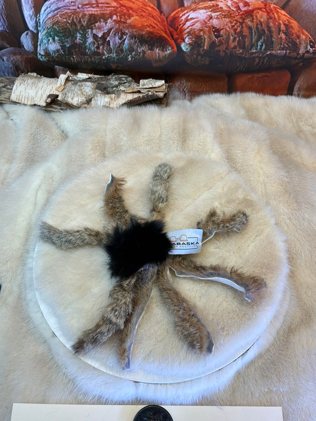 ArtAbaska Recycled Fur Cat Toys The Octo-Octopus