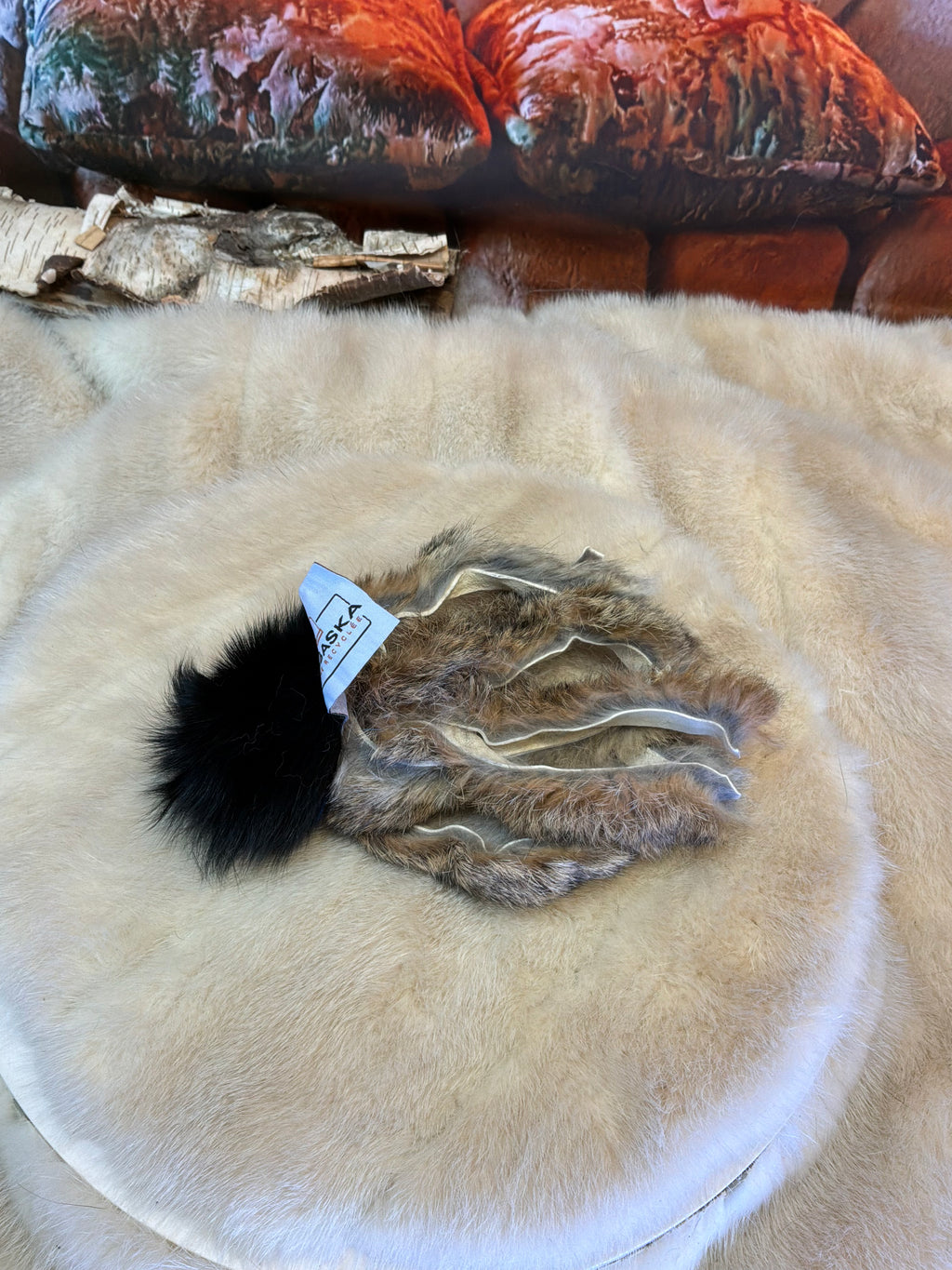 ArtAbaska Recycled Fur Cat Toys The Octo-Octopus