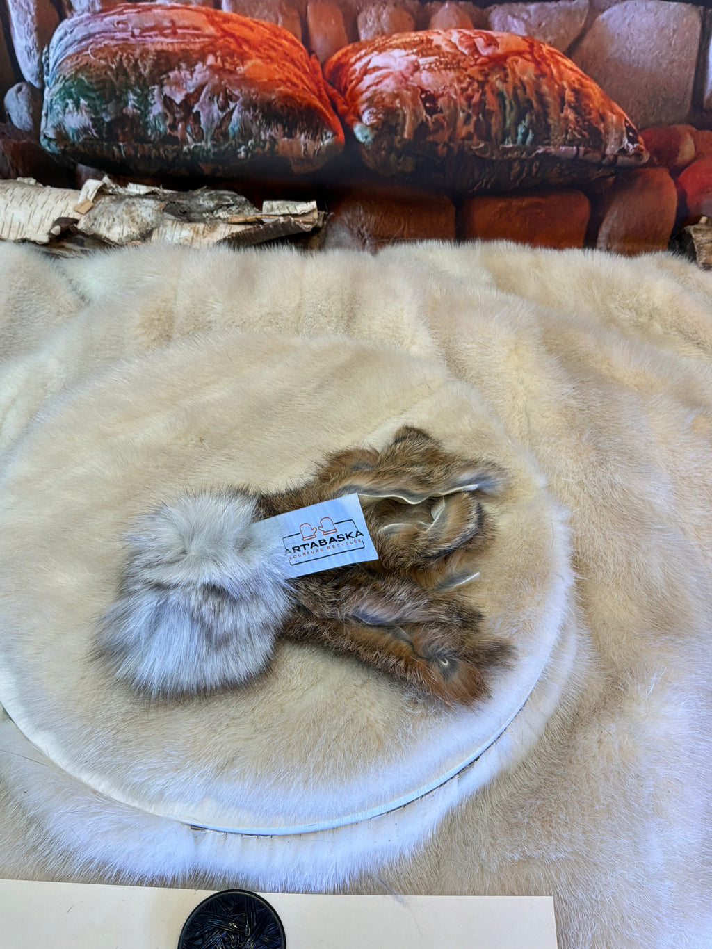 ArtAbaska Recycled Fur Cat Toys The Octo-Octopus