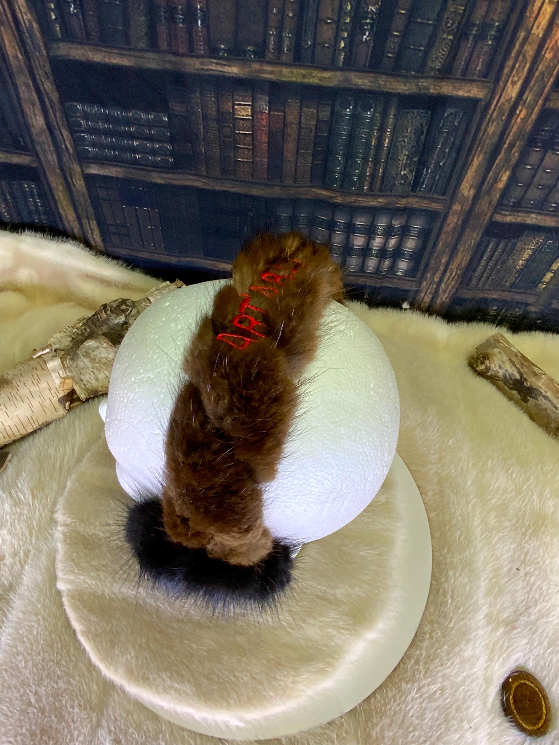 Cache-Oreilles tout en fourrure recyclée