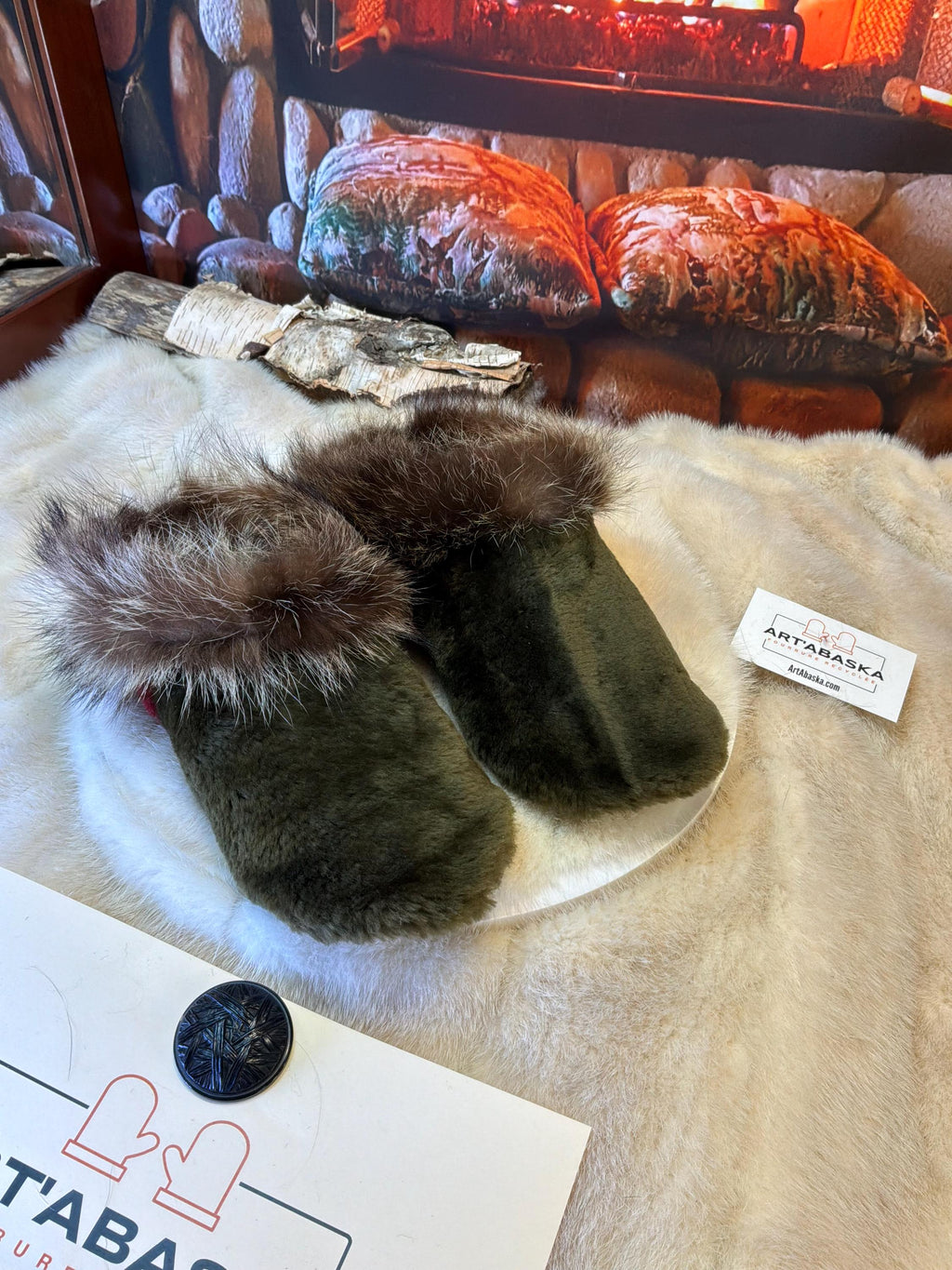 Slipper Céline pointure 6 femme – Sherling italien & cuir recyclé, pièce unique faite à la main au Québec