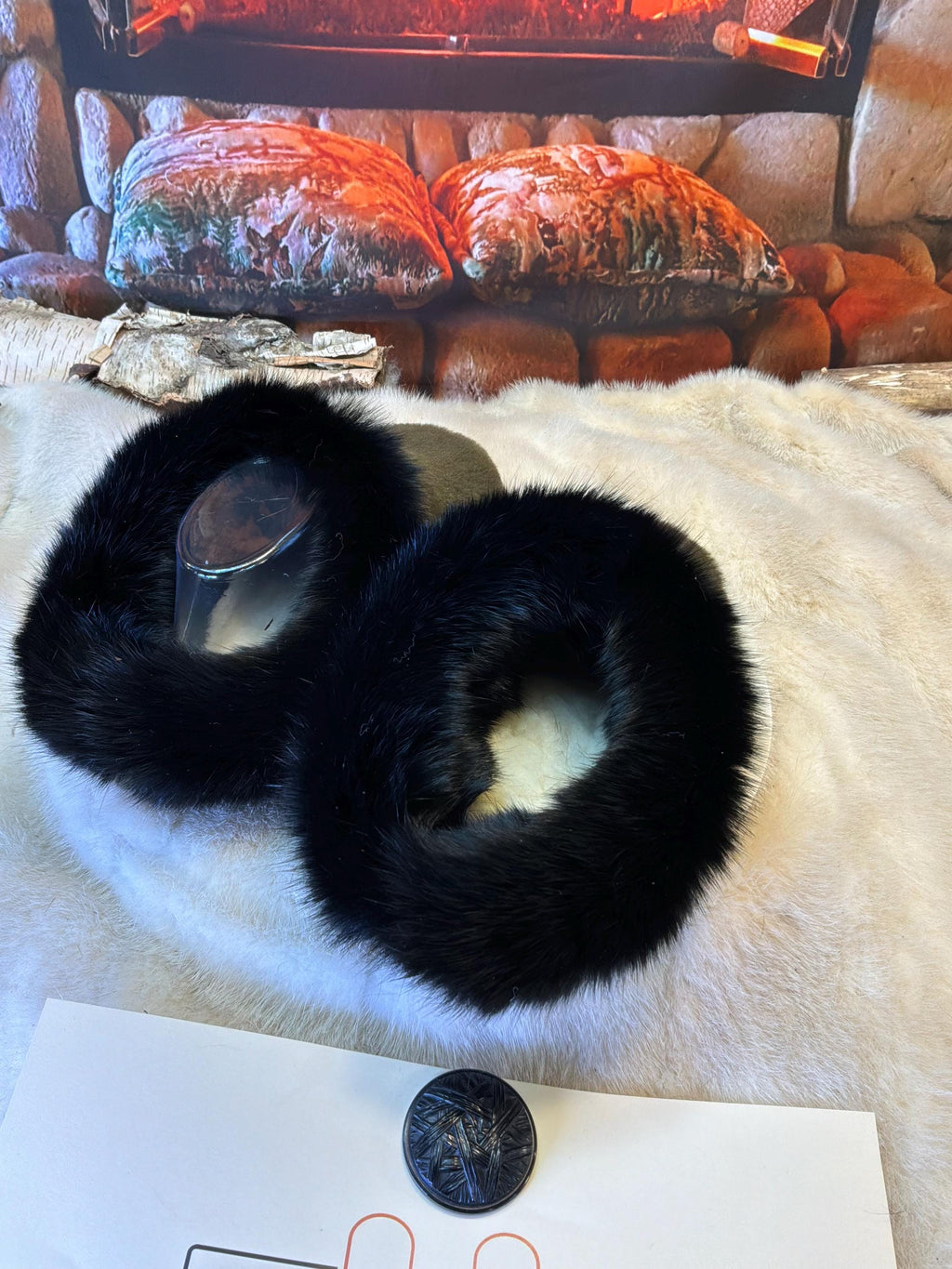 Slipper  Simonne pointure 8 femme – Sherling italien & cuir recyclé, pièce unique faite à la main au Québec