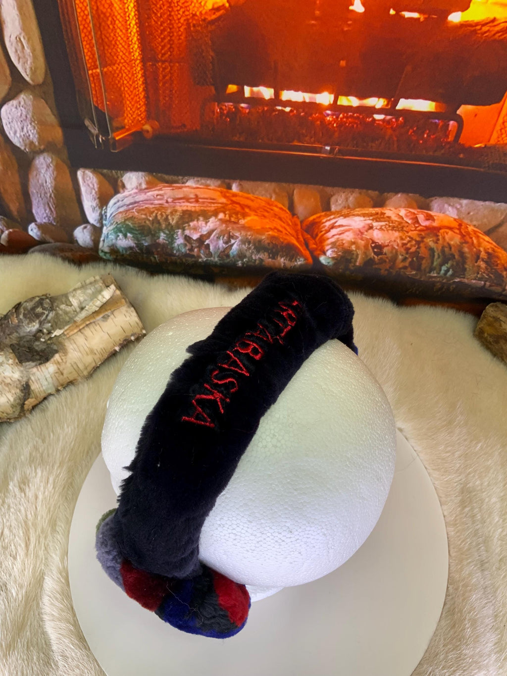 Cache-Oreilles tout en fourrure recyclée édition Cousue en l’annières