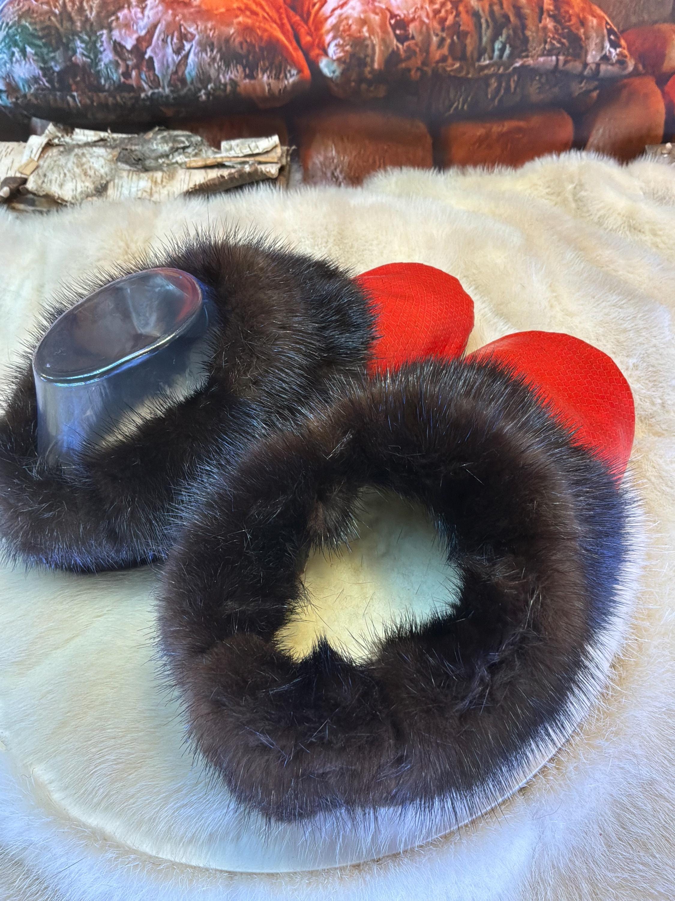 Slipper Mado pointure 9 femme – Sherling italien & cuir recyclé, pièce unique faite à la main au Québec