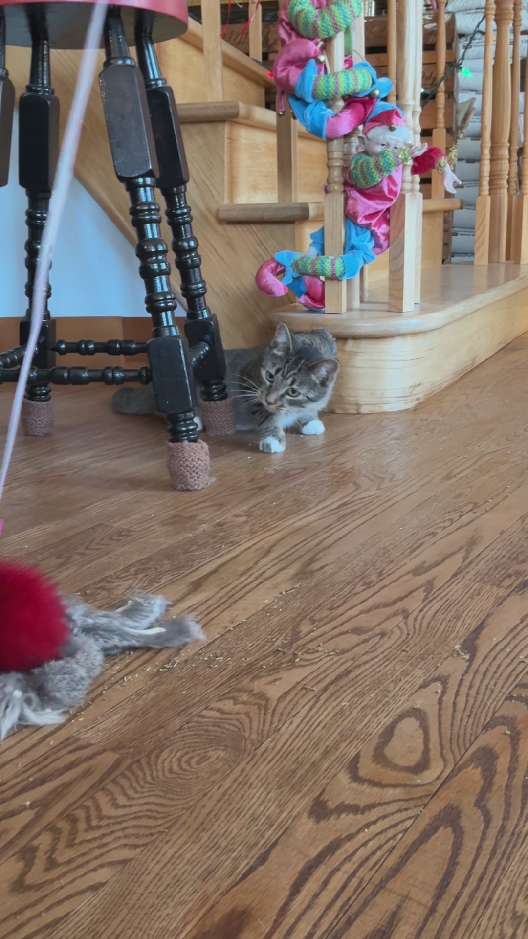 ArtAbaska Recycled Fur Cat Toys The Octo-Octopus